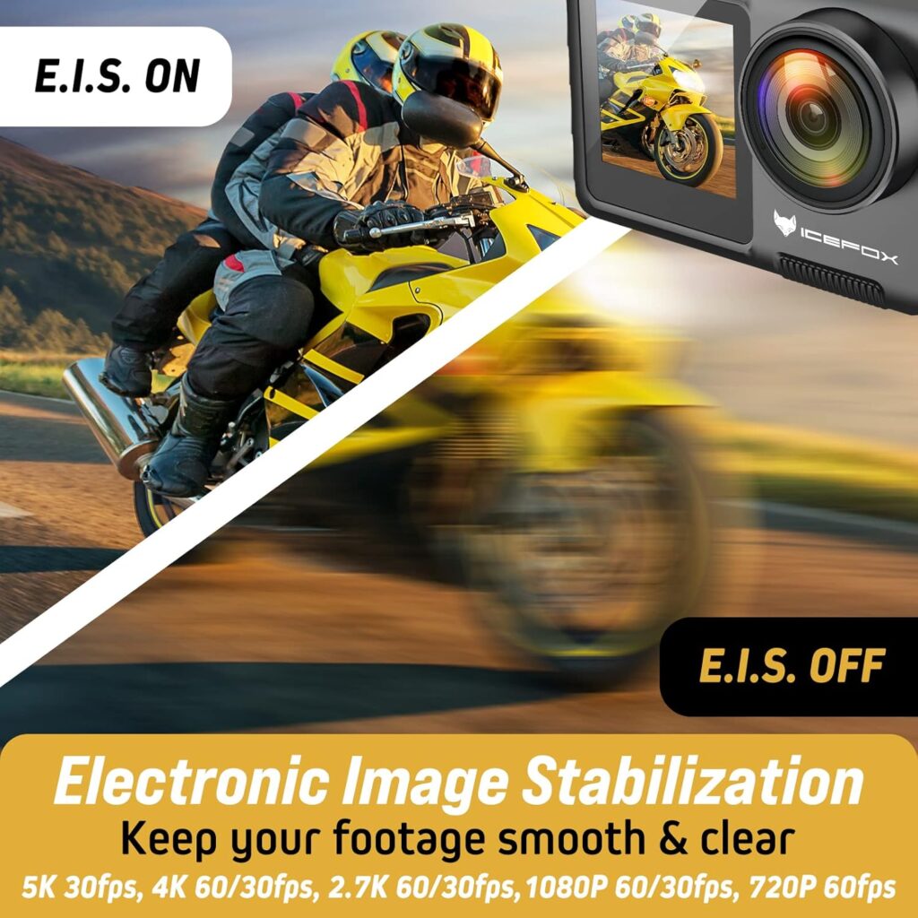 Action Camera 4K Underwater Camera External Microphone Waterproof 40M Ultra HD 20MP Camera 170 ° Ultra Wide Angle WiFi Camcorder, Gray