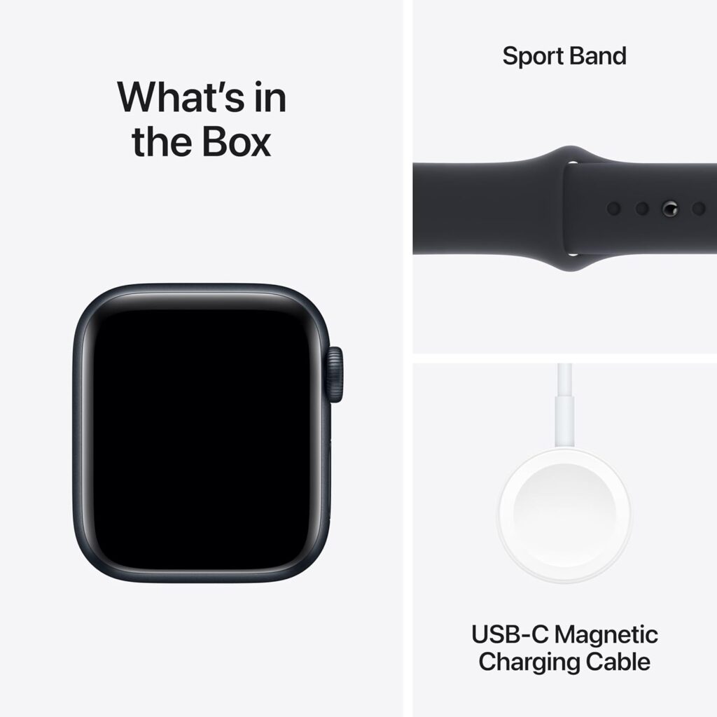 Apple Watch SE (2nd Gen) [GPS + Cellular 40mm] Smartwatch with Starlight Aluminum Case with Starlight Sport Band S/M. Fitness  Sleep Tracker, Crash Detection, Heart Rate Monitor