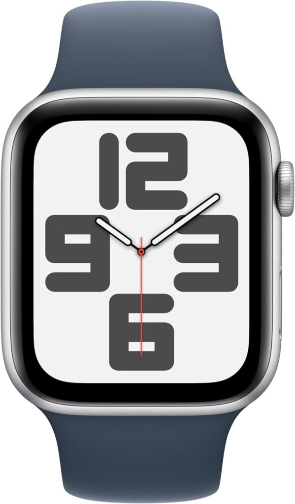 Apple Watch SE (2nd Gen) [GPS + Cellular 40mm] Smartwatch with Starlight Aluminum Case with Starlight Sport Band S/M. Fitness  Sleep Tracker, Crash Detection, Heart Rate Monitor