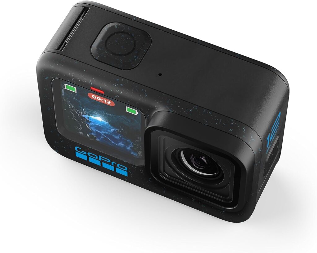 GoPro HERO12 Black - Waterproof Action Camera with 5.3K60 Ultra HD Video, 27MP Photos, HDR, 1/1.9 Image Sensor, Live Streaming, Webcam, Stabilization