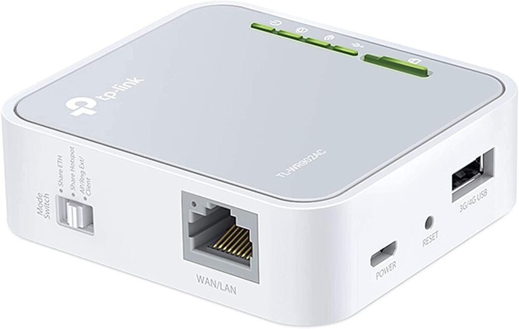 TP-Link AC750 Wireless Portable Nano Travel Router(TL-WR902AC) - Support Multiple Modes, WiFi Router/Hotspot/Bridge/Range Extender/Access Point/Client Modes, Dual Band WiFi, 1 USB 2.0 Port