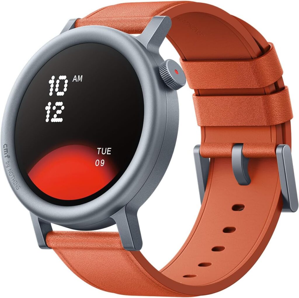 CMF Watch Pro 2 Smartwatch for Men Women, Fitness Tracker with Heart Rate, SPO₂ Monitoring,120 Sports Model, Bluetooth Calls with AI Noise Reduction, IP68 Waterproof with GPS for Android iOS Ash Grey