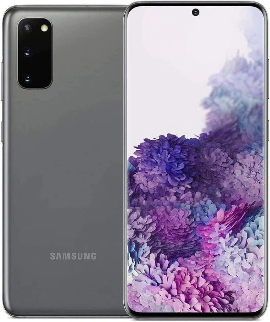 Samsung Galaxy S20 5G, 128GB, Cloud Pink - Unlocked (Renewed)
