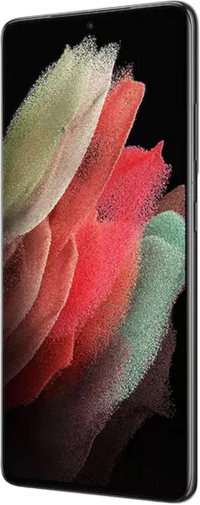 Samsung Galaxy S21 Ultra 5G, US Version, 128GB, Phantom Black - Unlocked (Renewed)