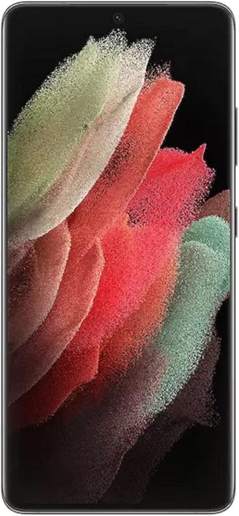 Samsung Galaxy S21 Ultra 5G, US Version, 128GB, Phantom Black - Unlocked (Renewed)