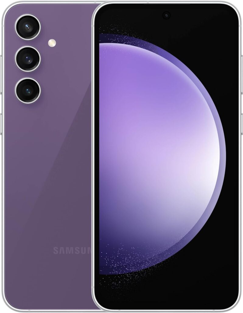 SAMSUNG Galaxy S23 FE AI Phone, 128GB Unlocked Android Smartphone, Long Battery Life, Premium Processor, Tough Gorilla Glass Display, Hi-Res 50MP Camera, US Version, 2023, Graphite